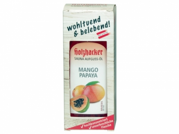 Holzhacker Sauna Aufguss-Öl Mango Papaya 60 ml